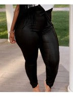 Faux Leather Pants