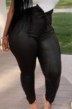 Faux Leather Pants
