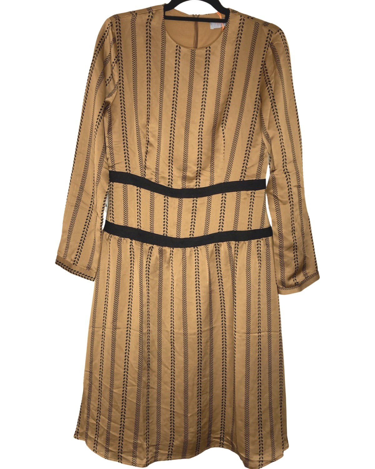 TWEED Brown and Black Dress