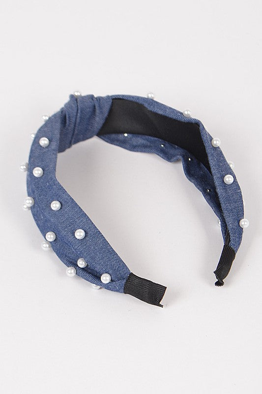 DENIM AND PEARLS
