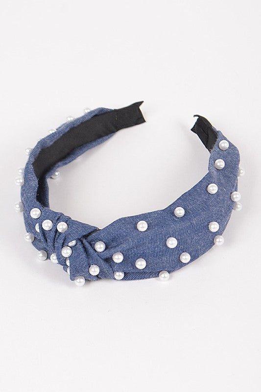 DENIM AND PEARLS