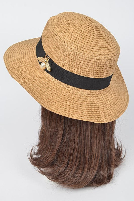 Black Band Pendant Hat