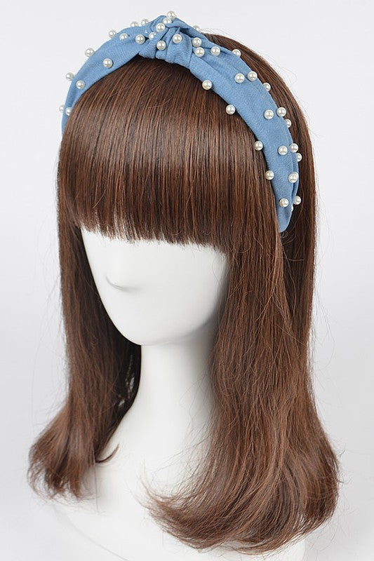 DENIM AND PEARLS
