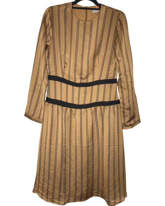 TWEED Brown and Black Dress